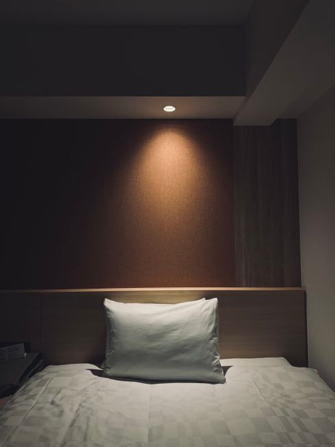 Hotel bedroom designed for better sleep quality and guest satisfaction